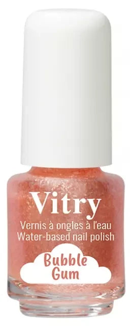 Vitry Vernis à Ongles à l'Eau Mini 4 ml - Couleur : Bubble Gum