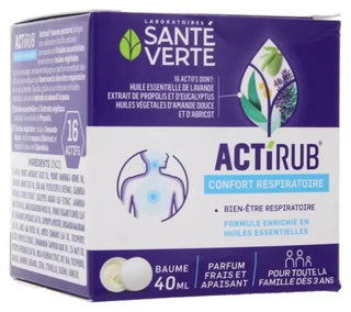 Santé Verte Actirub Enfant Baume Pectoral 40 ml