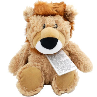 BOUILLOTTE PELUCHE LION DEHOUSSABLE