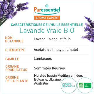Puressentiel huile essentielle Lavande vraie BIO