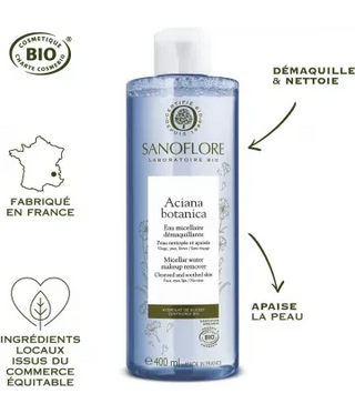 Sanoflore Aciana Botanica Eau Micellaire Démaquillante
