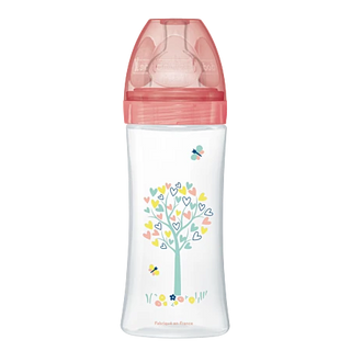 Dodie Biberon Sensation+ Anti-Colique 330ml Jardin +6 Mois Tétine Plate Débit 3