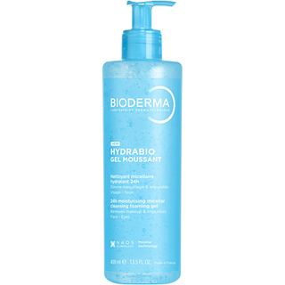 Bioderma Hydrabio Gel Moussant Nettoyant Hydratant 400 ml