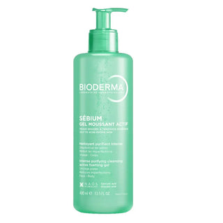 Bioderma sébium gel moussant actif nettoyant purifiant intense 400mL