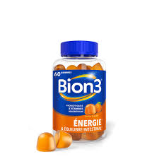 Bion 3 Énergie et Équilibre intestinal 60 gommes