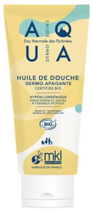 MKL Green Nature Aqua Huile de Douche Apaisante Peaux Sèches Bio 100 ml