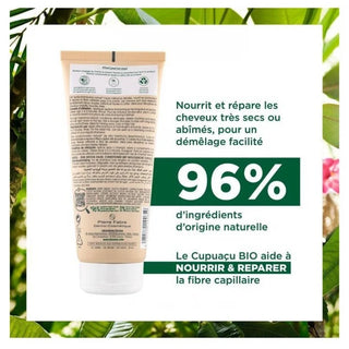 Klorane Beurre Cupuaçu Bio Après Shampoing Cheveux Très Secs