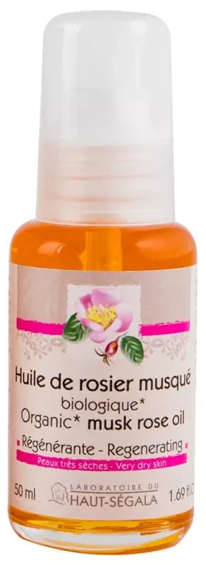 Laboratoire du Haut-Ségala Huile de Rosier Musqué Vierge 50 ml Biologique *