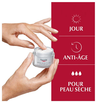 Eucerin Hyaluron-Filler + Volume-Lift Soin de Jour Spf15 Peau Sèche 50 ml