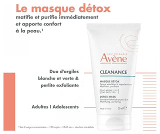 Avène Cleanance Masque Détox Peaux à Imperfections 50 ml