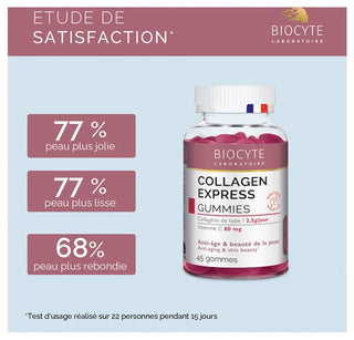 Biocyte Peau Collagène Gummies - 45 gommes