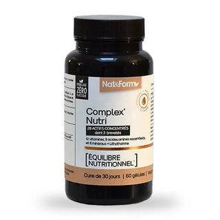 Nat & Form Complex' Nutri Equilibre Nutritionnel 60 gélules