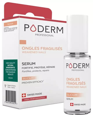 Poderm Sérum Silicium Ongles Fragilisés 8 ml