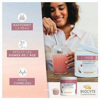 Biocyte Collagen Max Superfruits - Parfum : Fruits Rouges - Menthe