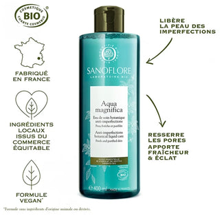 Sanoflore Magnifica Aqua Eau Anti-Imperfections Bio 400 ml