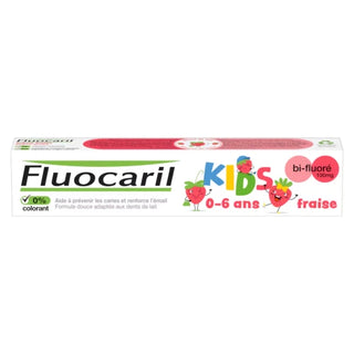 FLUOCARIL KIDS DENTIFRICE Enfant 0-6 ans Gel Fraise - 75ml