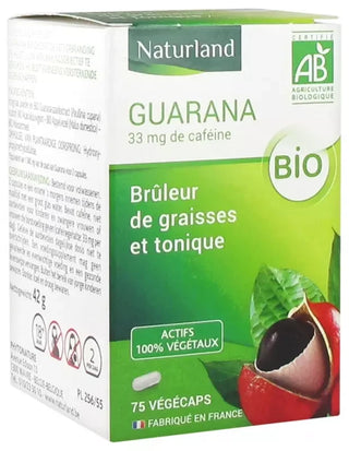 Naturland Guarana Bio 75 Végécaps