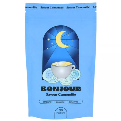 Bonjour Drink – Boisson Relaxante Camomille Soir – 30 Portions