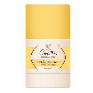 Cavaillès Déodorant Stick Fraîcheur 48H – Mimosa & Vanille (50 g)