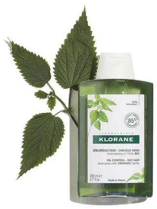 Klorane Shampoing Séboréducteur à l'Ortie - Cheveux Gras 200 ml