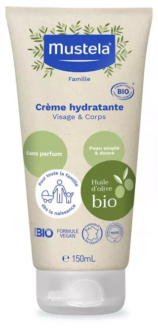 Mustela Crème Hydratante Visage & Corps Bio 150 ml