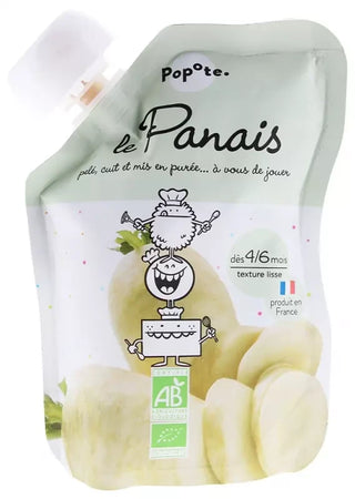 Popote Gourde Le Panais Bio Dès 4/6 Mois 120 g