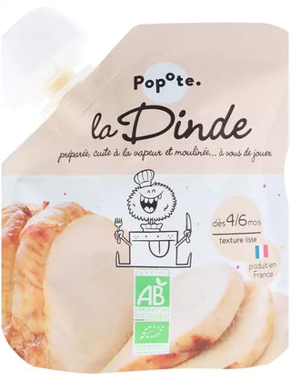 Popote Gourde La Dinde Bio Dès 4/6 Mois 60 g