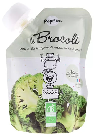 Popote Gourde Le Brocoli Bio Dès 4/6 Mois 120 g