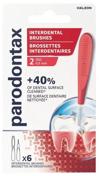 Parodontax Brossettes Interdentaires 6 Unités - Taille : ISO2 0,5 mm