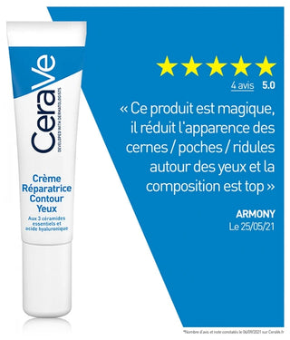 Cerave Crème Réparatrice Contour Des Yeux 14 ml