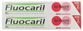 Fluocaril Dentifrice bi-Fluoré Dents Sensibles 2 x 75 ml