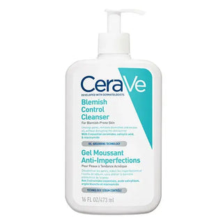 CeraVe Gel Moussant Anti‑Imperfections à l'Acide Salicylique – 473 ml