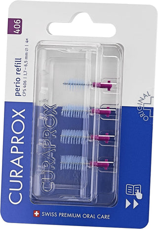 Curaprox brosses interdentaires CPS 406 perio Recharge