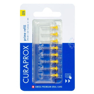 Curaprox CPS - 09 Prime Recharge Brossettes Interdentaires Jaunes, x8