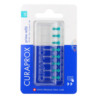 Curaprox CPS 06 Prime brossette interdentaire turquoise boîte de 8