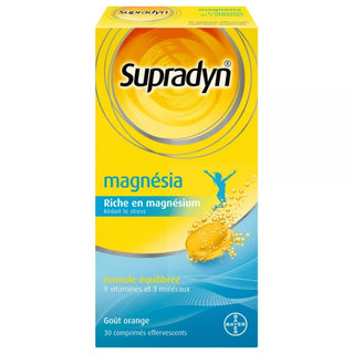 Supradyn Magnesia Eff. Vitamines, minéraux et magnésium 30 comprimés Anti Stress
