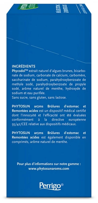 Phytosun Arôms Brûlures d'Estomac et Remontées Acides 15 Sachets Liquides