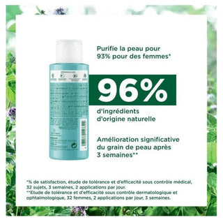 Klorane Menthe Aquatique et Argile - Poudre Purifiante Visage 3 en 1 Bio 50 g