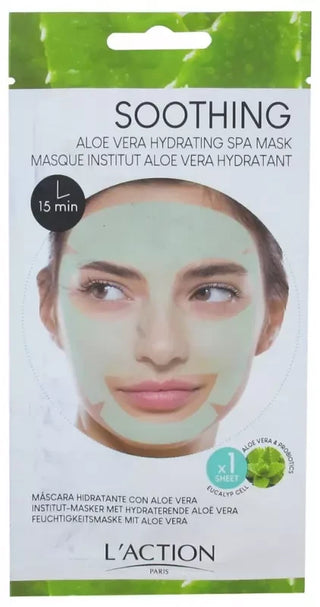 L'Action Paris Masque Tissu Hydratant Aloe Vera-l'Action