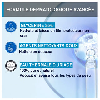 Uriage Huile Lavante Peaux Sensibles 1 Litre