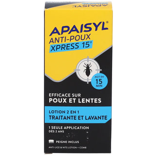 Apaisyl Poux traitement anti poux et lentes