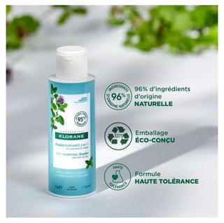 Klorane Menthe Aquatique et Argile - Poudre Purifiante Visage 3 en 1 Bio 50 g