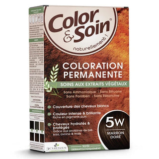 Les 3 Chênes Color & Soin coloration permanente marron doré 5W