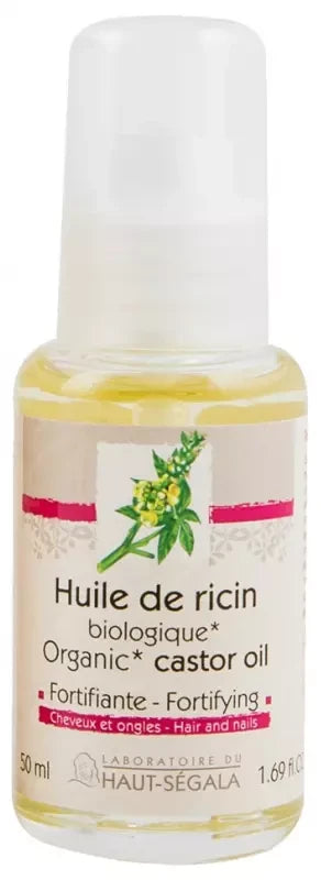 Laboratoire du Haut-Ségala Huile de Ricin Vierge 50 ml Biologique **