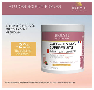 Biocyte Collagen Max Superfruits - Parfum : Fruits Rouges - Menthe