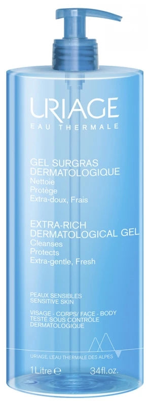 Uriage Gel Liquide Dermatologique Surgras 1 Litre