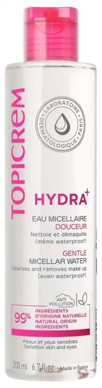 Topicrem HYDRA+ Eau Micellaire Douceur Peaux Sensibles 200 ml