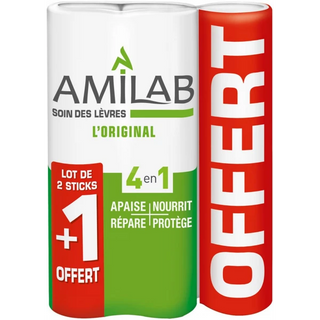 Amilab Stick Soin Trio 3 x 4,7 g