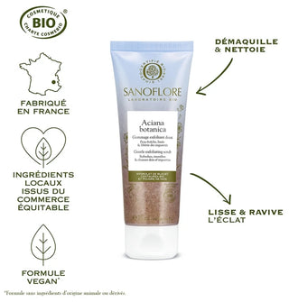 Sanoflore Aciana Botanica Gommage Visage Bio 75 ml