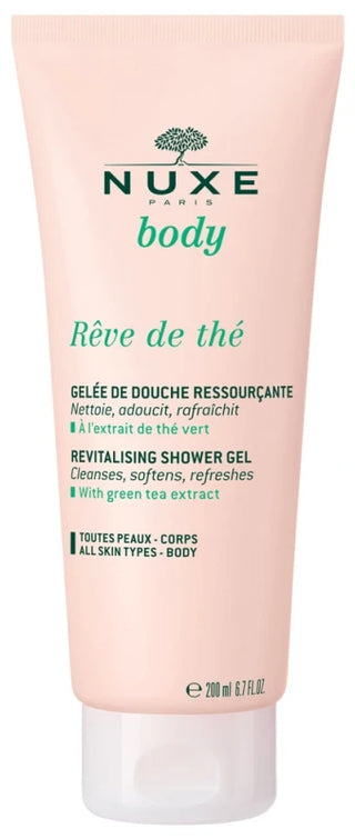 Nuxe Body Rêve de Thé Gelée de Douche Ressourçante (Toutes Peaux) 200 ml